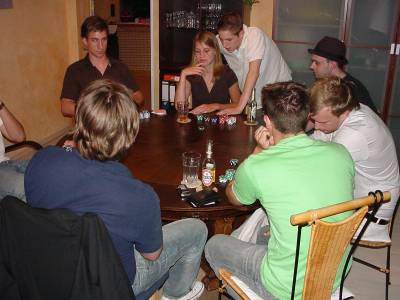 Pokerabend bei Christian Pieke - Pokerabend bei Christian Pieke