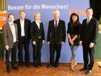 von links: Markus Heber, Jürgen Gleissner, Doris Reitz-Bogdoll, Aloys Lenz, Birgit Behr, Tom Zeller