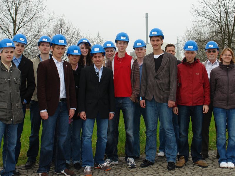 Gemeinsamer Besuch im Atomkraftwerk Biblis der Verbände Erlensee und Großkrotzenburg